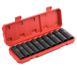 Klucz pneumatyczny udarowy 1450Nm REDATS P-120 1/2" + wtyk + nasadki udarowe 1/2" długie REDATS 10 szt. - Klucze i nasadki - miniaturka - grafika 2