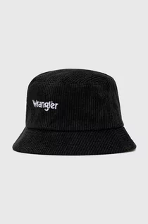 Czapki męskie - Wrangler kapelusz kolor czarny - grafika 1