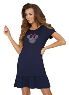 Koszulka Mouse Dark Blue Granatowy (Rozmiar 42) - Bielizna nocna - miniaturka - grafika 1