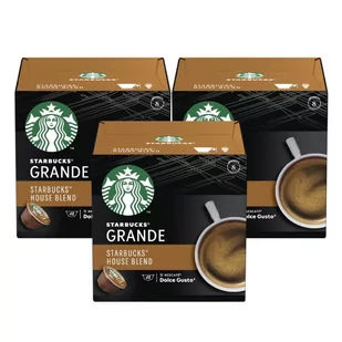 Nescafe STARBUCKS Kapsułki Dolce Gusto STARBUCKS Grande House Blend 3x12 sztuk 7869-uniw - Kawa w kapsułkach i saszetkach - miniaturka - grafika 1
