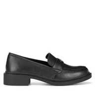 Mokasyny damskie - Mokasyny MEXX MX/011C-GRD Czarny - miniaturka - grafika 1