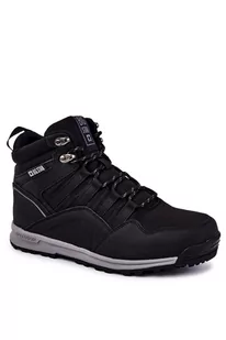 Męskie Buty Trekkingowe Ocieplane Big Star KK174371 Czarne-41 - Buty trekkingowe męskie - miniaturka - grafika 1