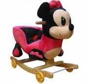 Skoczki dla dzieci - Jeździk bujak na biegunach dźwięk kółka 2w1 MYSZKA - miniaturka - grafika 1