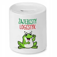 Skarbonki - Skarbonka Dla Brata na Urodziny Imieniny Prezent z Nadrukiem ze Zdjęciem + Opakowanie na prezent (wzór 02) - miniaturka - grafika 1