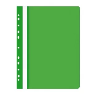 Office products Skoroszyt , PP, A4, miękki, wpinany, zielony 21104121-02 - Teczki i skoroszyty - miniaturka - grafika 3