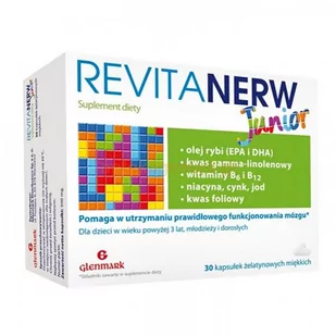Neuraxpharm Revitanerw Junior 30 kapsułek 4711961 - Witaminy i minerały - miniaturka - grafika 2