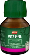 Witaminy i odżywki dla ptaków - Vitapol Vitaline przeciwko robakom dla ptaków egzotycznych 50ml - miniaturka - grafika 1
