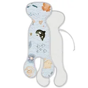 Akcesoria do fotelików - Wkładka antypotowa do fotelika samochodowego 0-13 Krabik i Przyjaciele, Albero Mio - miniaturka - grafika 1