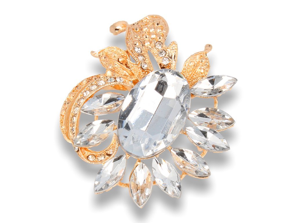 Broszka Damska Kwiatek