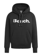 Bluzy damskie - BENCH Bluza dresowa damska (czarny (sweter z kapturem), S) - miniaturka - grafika 1