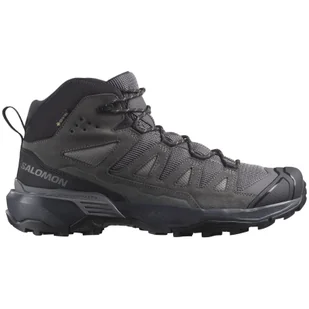 Buty męskie Salomon X Ultra 360 Leather Mid Gore-Tex Rozmiar butów (UE): 42 / Kolor: szary - Buty trekkingowe męskie - miniaturka - grafika 1