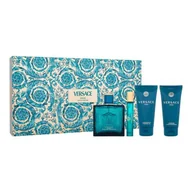 Zestawy perfum damskich - Versace Eros Zestaw woda perfumowana 100 ml + woda perfumowana 10 ml + żel pod prysznic 75 ml + balsam po goleniu 75 ml - miniaturka - grafika 1