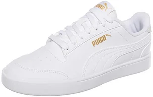 PUMA Sneakersy unisex, biały - Puma Weiß Puma Weiß Puma Team Gold - 44.5 eu - Sneakersy damskie - miniaturka - grafika 1