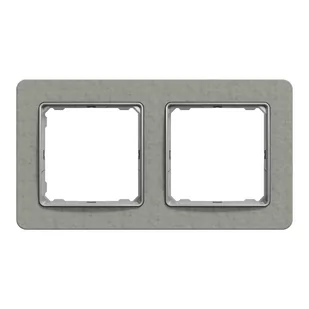 Ramka podwójna Beton SEDNA DESIGN SCHNEIDER ELECTRIC - Wyłączniki światła i elektryczne - miniaturka - grafika 1