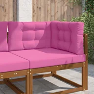 Poduszki ogrodowe - vidaXL vidaXL Poduszka do sofy na zewnątrz 3 pcs Różowy Poliester - miniaturka - grafika 1