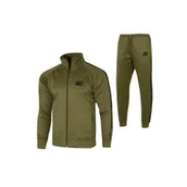 Dresy męskie - Dres sportowy Style komplet Khaki XL - miniaturka - grafika 1