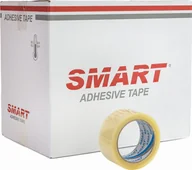 Taśmy klejące - Smart Taśma Pakowa SMART Transparent Akryl 48/100y - 36 szt. - miniaturka - grafika 1