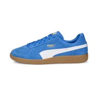 Buty trekkingowe męskie - Buty PUMA do piłki ręcznej PUMA Royal White Gum Blue Beige - miniaturka - grafika 1
