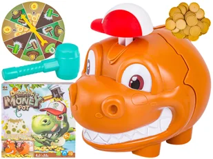 Skarbonka, Wybuchowy Dinozaur, Zabawna Gra Rodzinna, Rozbij Dinozaura - Gry planszowe - miniaturka - grafika 1