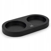 Młynki do soli i pieprzu - Młynek do przypraw Peugeot Podstawka do młynków bambusowa Linea czarny - miniaturka - grafika 1