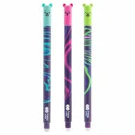 Długopisy - Happy Color Długopis wymazywalny Magic sky niebieski (12szt) - miniaturka - grafika 1