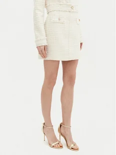 Guess Spódnica mini W5RD63 WGW82 Beżowy Regular Fit - Spódnice - miniaturka - grafika 1