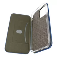Etui i futerały do telefonów - Folio iPhone 14 Pro Pokrowiec i uchwyt na kartę Podstawka wideo Satynowe wykończenie Granatowy - miniaturka - grafika 1