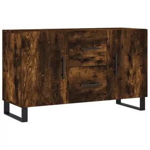 Komoda, przydymiony dąb, 100x36x60 cm, materiał drewnopochodny Lumarko! - Komody - miniaturka - grafika 1