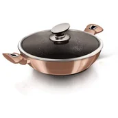 Garnki - WOK GRANITOWY 30cm BERLINGER HAUS BH-7100 ROSE GOLD - miniaturka - grafika 1