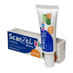 SCARŻEL plus kids - żel-krem na blizny z SPF30, 19g - Problemy skórne - miniaturka - grafika 1