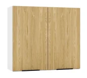 Szafki kuchenne - Górna szafka kuchenna 80 cm dąb olejowany 5x W9-R62 - miniaturka - grafika 1