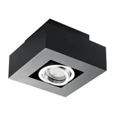 Lampy sufitowe - Kanlux Oprawa sufitowa punktowa Stobi DLP 50-B, czarna, 50 W (26830) - miniaturka - grafika 1