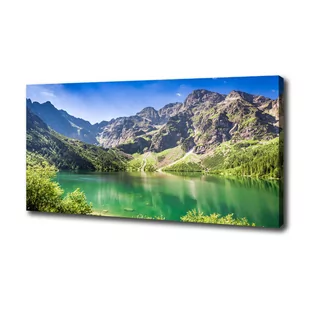 Foto obraz na płótnie Morskie oko Tatry - Obrazy i zdjęcia na płótnie - miniaturka - grafika 1