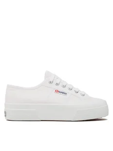Superga Tenisówki 2740 Platform S21384W Biały - Trampki damskie - miniaturka - grafika 1