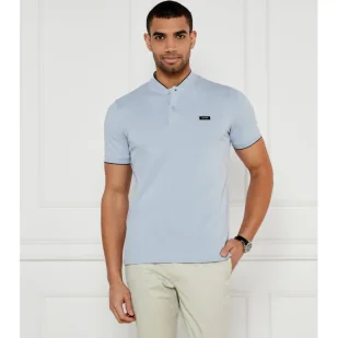 Calvin Klein Polo Slim Fit stretch pique - Koszule męskie - miniaturka - grafika 1