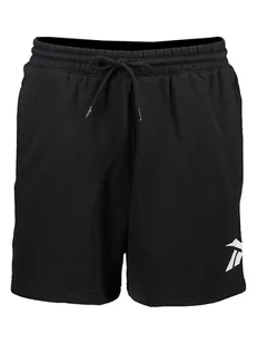 Reebok Szorty dresowe w kolorze czarnym - Spodenki męskie - miniaturka - grafika 1