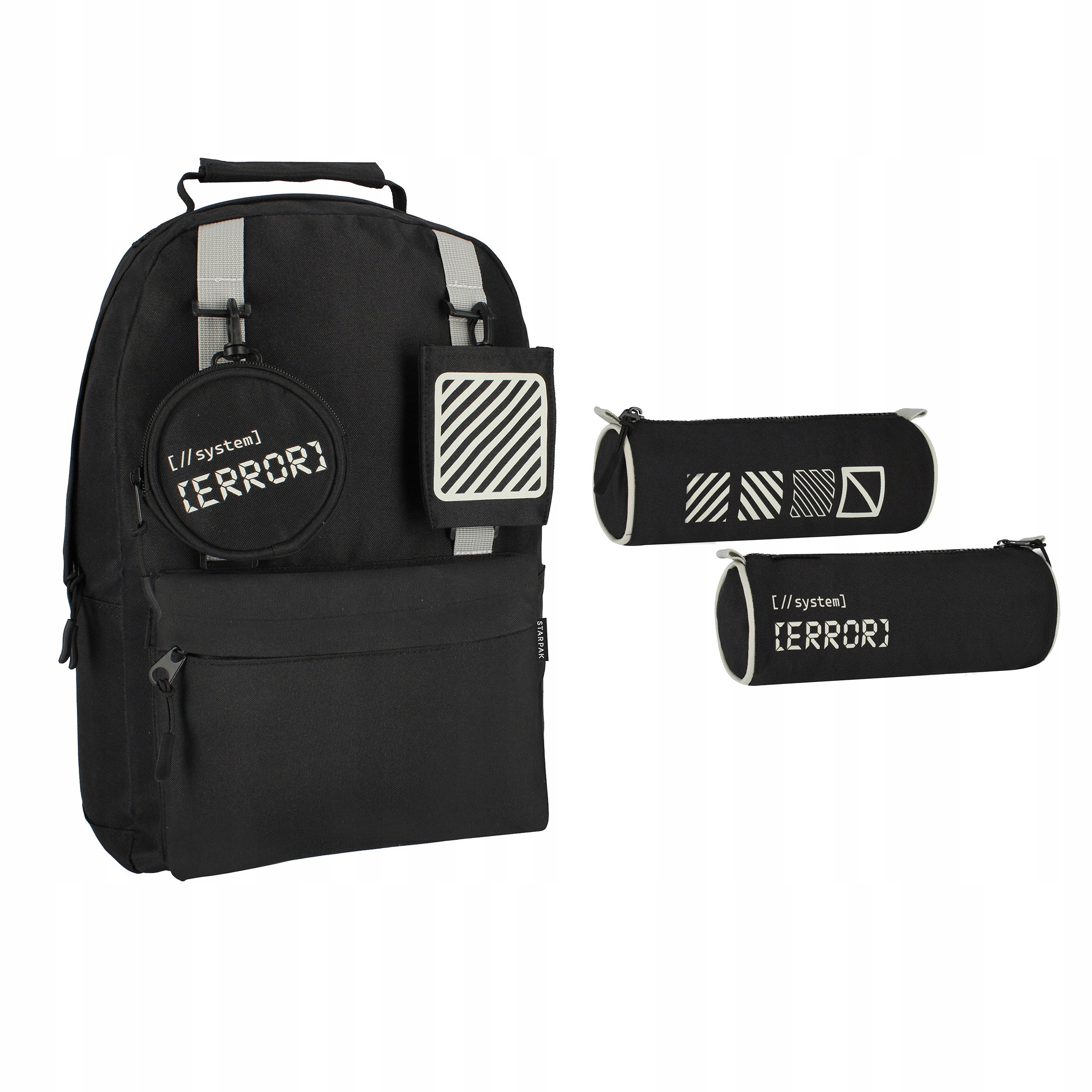 Plecak młodzieżowy w zestawie z piórnikiem Error Starpak 561903