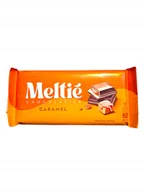 Słodkie kremy i masła - Czekolada mleczna Meltie 100g Karamel - miniaturka - grafika 1