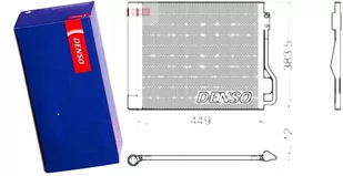 CHŁODNICA KLIMATYZACJI DENSO DCN16002 4515000054 SMART - Chłodnice - miniaturka - grafika 1