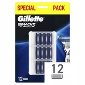Maszynki do golenia i wkłady - Gillette, Wkłady Mach3 Turbo Special Pack, 12 szt. - miniaturka - grafika 1