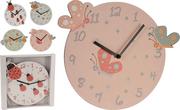 Zegary - Dziecięcy zegar ścienny Meadow Biedronka, 26 x 28 cm - miniaturka - grafika 1