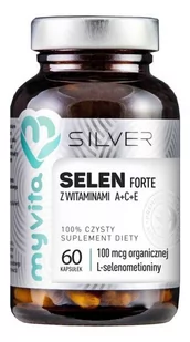 PRONESS MyVita Silver Selen forte z witaminami A+C+E x 60 kaps - Witaminy i minerały - miniaturka - grafika 1