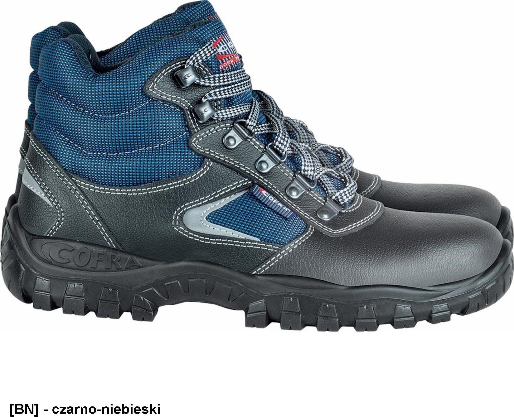 Cofra BRC-SOHO S3 SRC - skórzany wodoodporny trzewik, stalowa wkładka i podnosek, antystatyczne 44