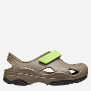 Croksy dziecięce Crocs All Terrain Fisherman TCR208351 23-24 Brązowe (196265353699) - Buty dla chłopców - miniaturka - grafika 1