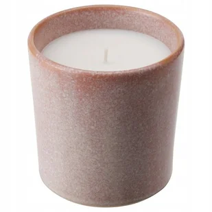 IKEA LUGNARE ŚWIECA ZAPACHOWA JAŚMIN / RÓŻOWA 10cm - Świece - miniaturka - grafika 1