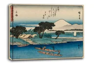 Obrazy i zdjęcia na płótnie - The Fifty-Three Stations of the Tokaido Hiratsuka, Hiroshige - obraz na płótnie Wymiar do wyboru: 70x50 cm - miniaturka - grafika 1