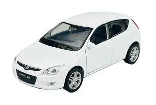 Welly Hyundai I30 Biały 1:34 Samochód Nowy Metalowy Model - Samochody i pojazdy dla dzieci - miniaturka - grafika 1