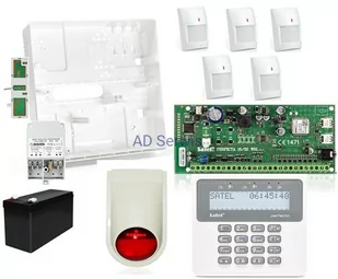 Zestaw alarmowy bezprzewodowy PERFECTA 16 WRL + 5 czujek, powiadomienie (nr kat.2135) - Alarmy - miniaturka - grafika 1
