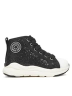 Buty dla dziewczynek - Mayoral Sneakersy 44576 Czarny - miniaturka - grafika 1