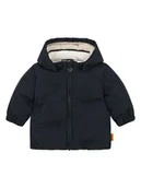 Bluzy i sweterki niemowlęce - Steiff Kurtka pikowana w kolorze czarnym - miniaturka - grafika 1